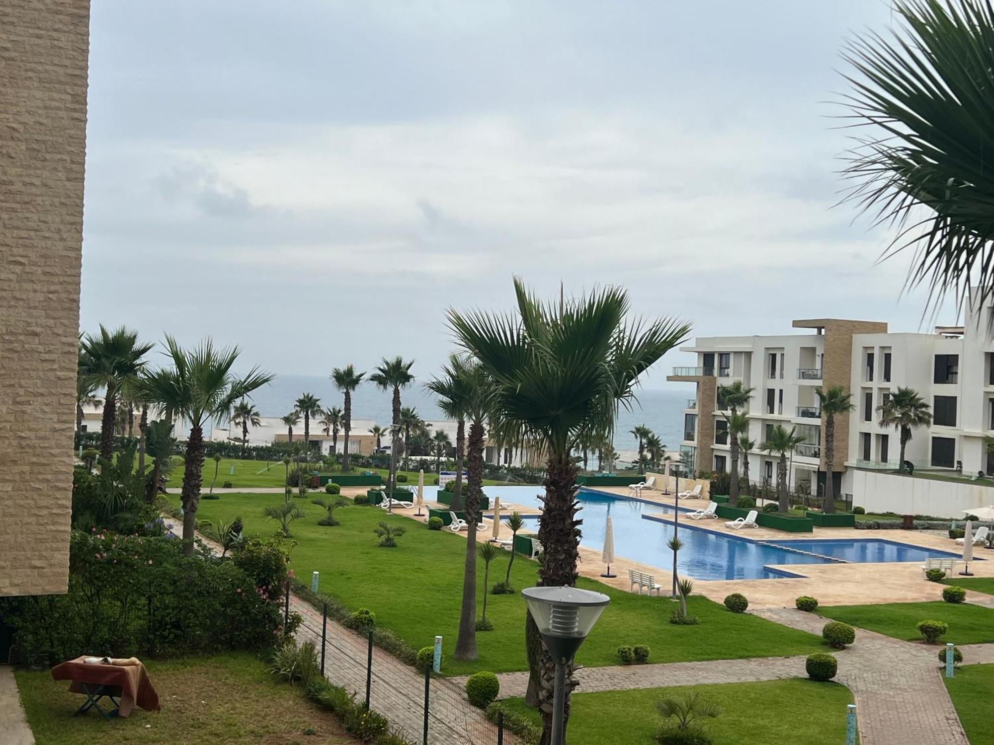 Plage des Nations Prestigia Vue sur mer Sidi Bouqnadel Extérieur photo
